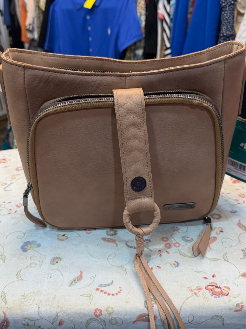 Montana West NWT Crossbody Bag in Taupe - Casual Women's Shoulder Bag